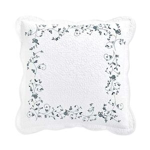 Martha Stewart Collection Stenciled Leaves European Sham